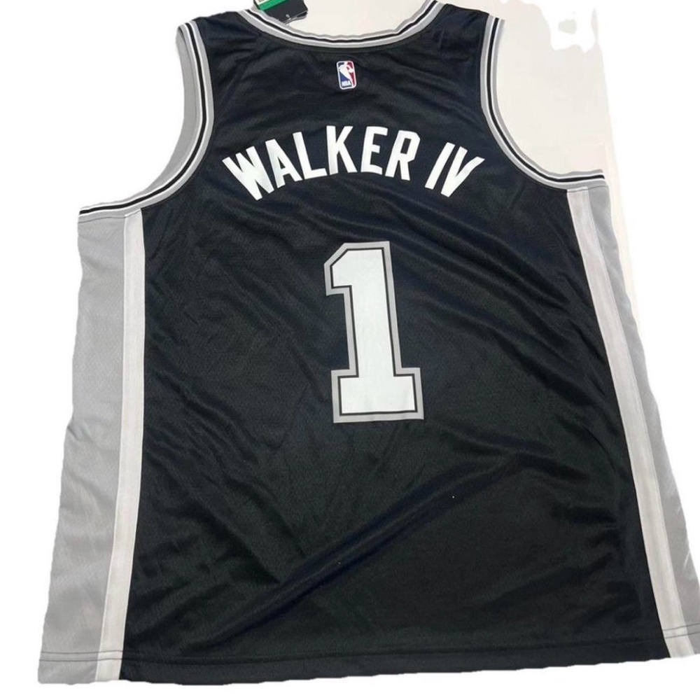 Nike Dri-FIT San Antonio Spurs Lonnie Walker IV
Swingman Jersey Size XL 52- New